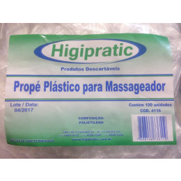 PROPE PLASTICO PARA MASSAGEADOR c/100 un 4116 HIGIPRATIC