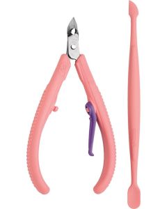 ALICATE CUTICULA FLEX 168 FL C/ ESPATULA MUNDIAL