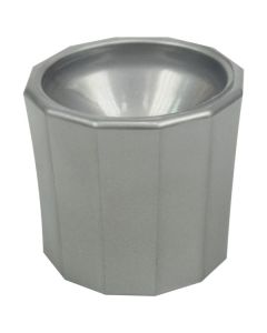 POTE PLASTICO P/ DAPPEN  PRATA 4545 SANTA CLARA