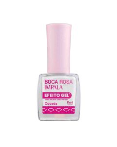 ESMALTE BOCA ROSA EFEITO GEL SUAVE COBERTURA COCADA 1110 IMPALA