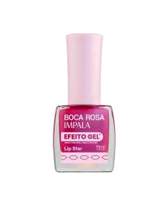 ESMALTE BOCA ROSA EFEITO GEL CINTILANTE LIP STAR 1111 IMPALA