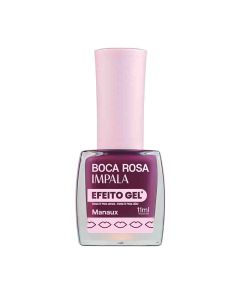 ESMALTE BOCA ROSA EFEITO GEL CREMOSO MANAUX 1115 IMPALA