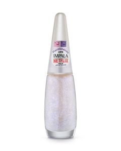 ESMALTE MARATONANDO NETFLIX GLITTER FLOCADO TOP 10 1047 IMPALA